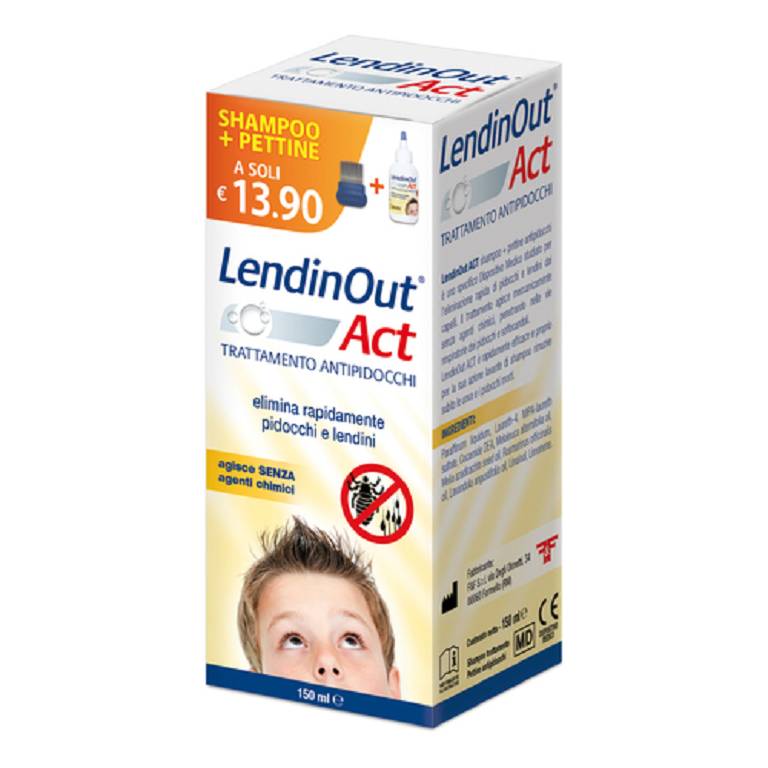 LENDINOUT ACT A/PIDOCCHI 150ML