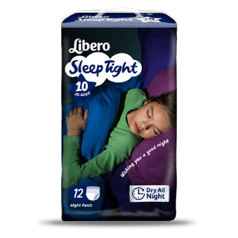 LIBERO SLEEPTIGHT 10 12PEZZI