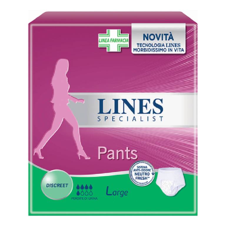 LINES SPEC PANTS DISCREET L 7P