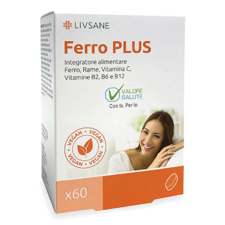 LIVSANE FERRO PLUS 60CPR