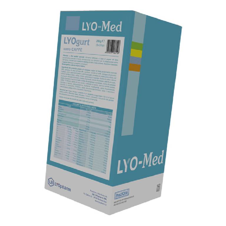 LYO MED LYOGURT CAFFE' 8X35G