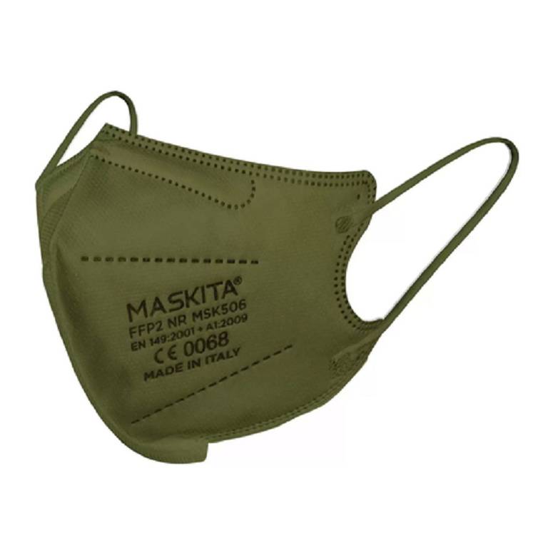 MASKITA FFP2 NR OLIVE 5PZ