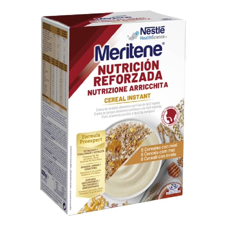 MERITENE 8CEREALI MIELE 2X300G