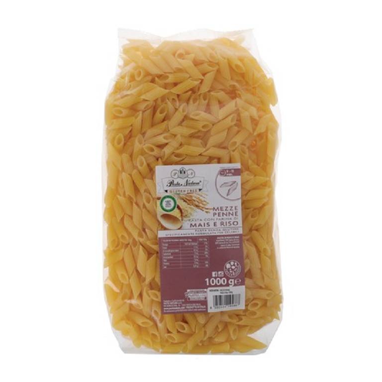 MEZZE PENNE MAIS RISO 1KG