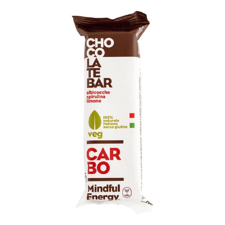 MINDFUL CARBO BAR CIOC ALB 60G