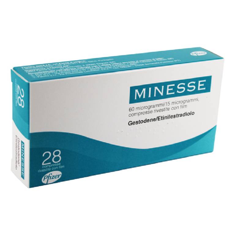 MINESSE*24CPR 60MCG+15MCG+4CPR