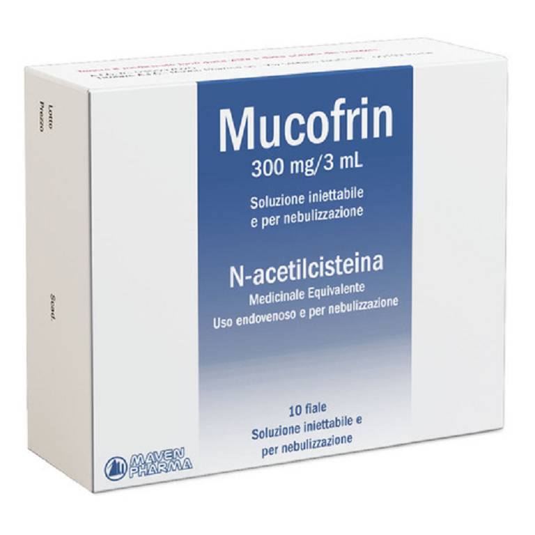 MUCOFRIN*EV NEBUL 10F 300MG3ML