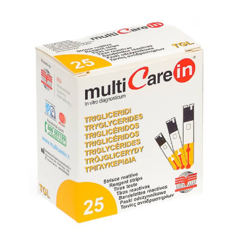 MULTICARE IN TRIGLICERIDI 25ST