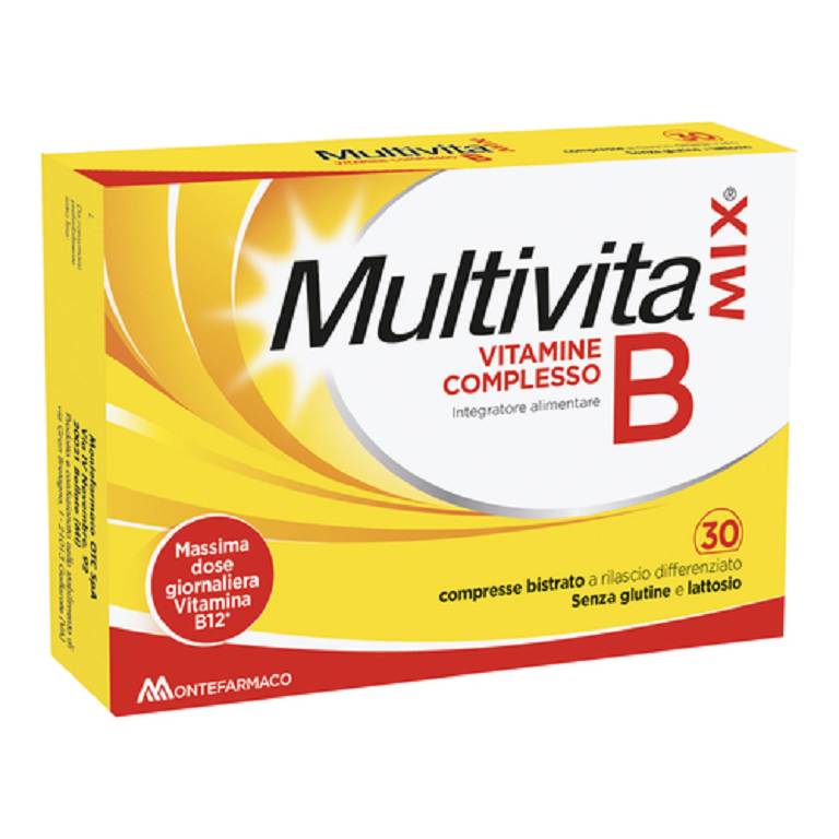 MULTIVITAMIX VIT B BISTR 30CPR