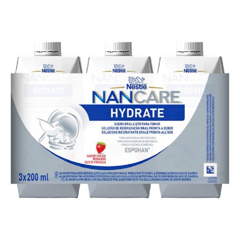 NANCARE HYDRATE LIQ 3PZ 200ML