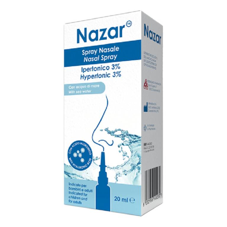 NAZAR SPRAY NASALE IPERTON 3%