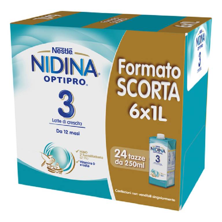 NIDINA CRESCITA 3 LIQUIDO 6X1L