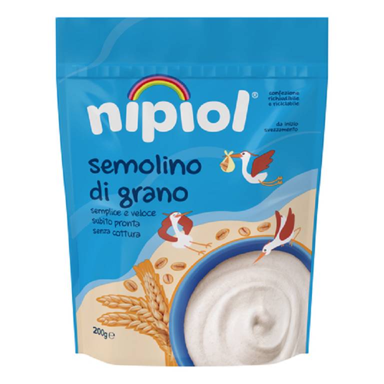 NIPIOL CEREALI CREMA SEMOL200G