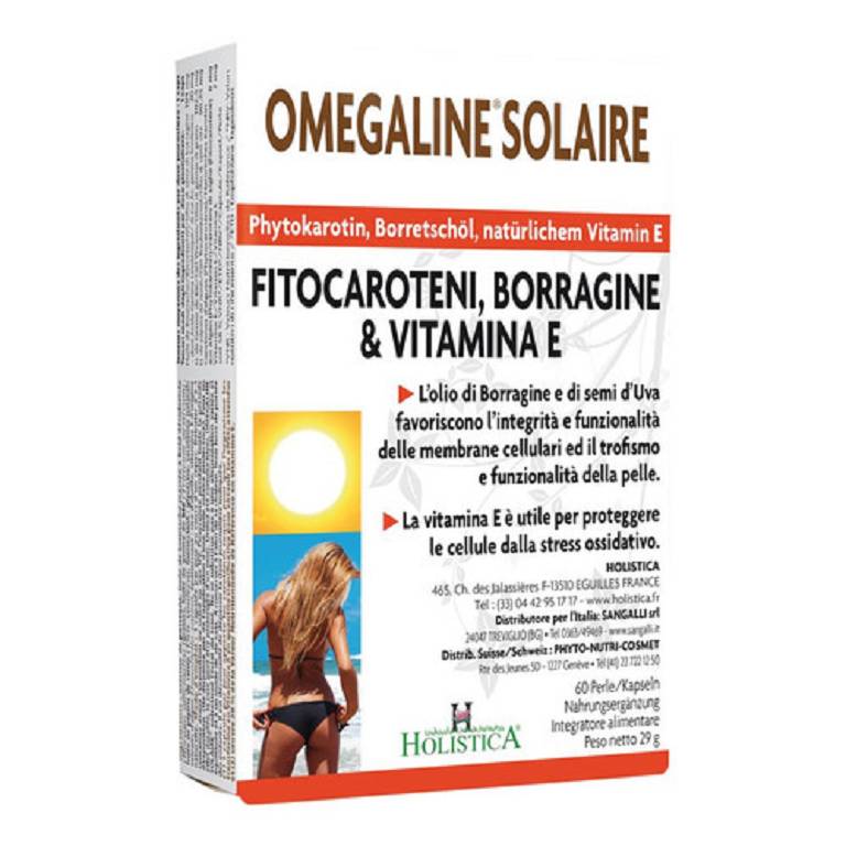 OMEGALINE SOL HOLISTICA 60CPS