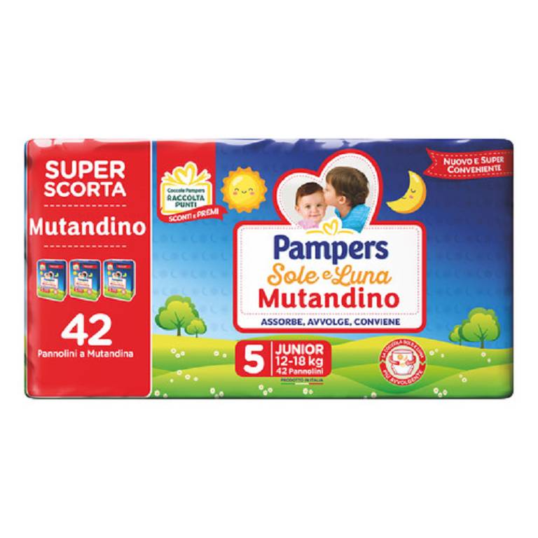 PAMPERS SOLE&LUNA MUT J 42PZ