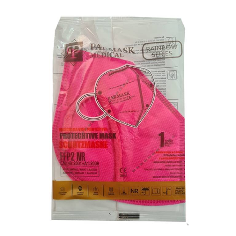 PARMASK MEDICAL FFP2 FUXIA 10P