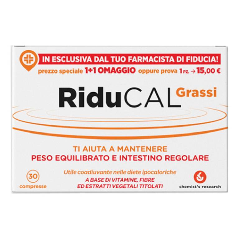 RIDUCAL GRASSI 30CPR