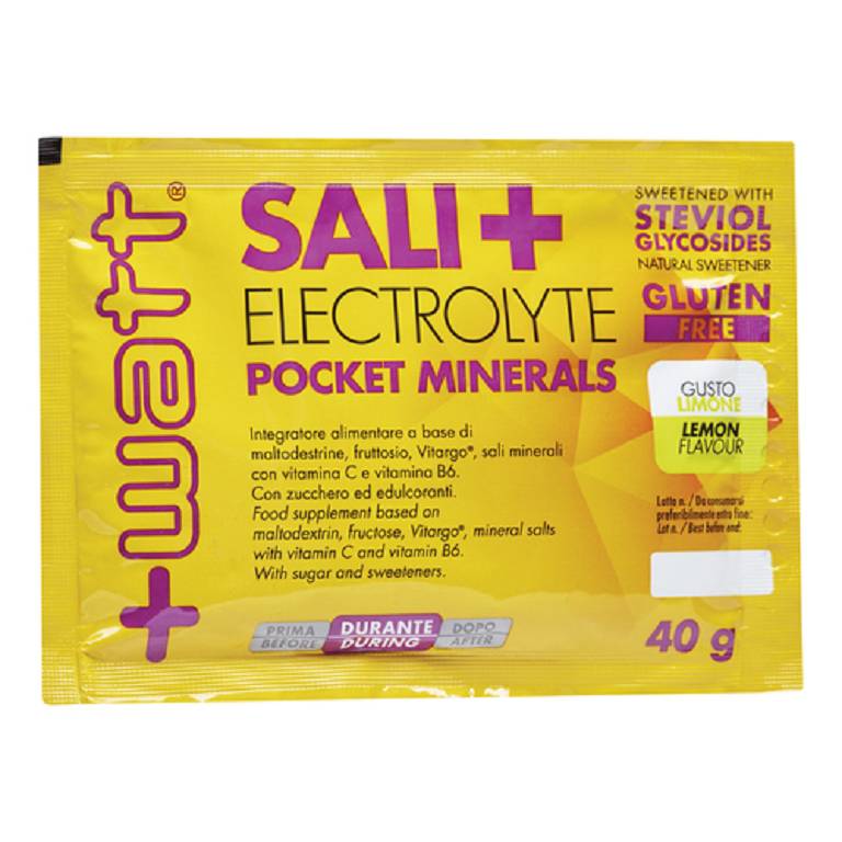 SALI+ LIMONE MINERAL POCKET40G