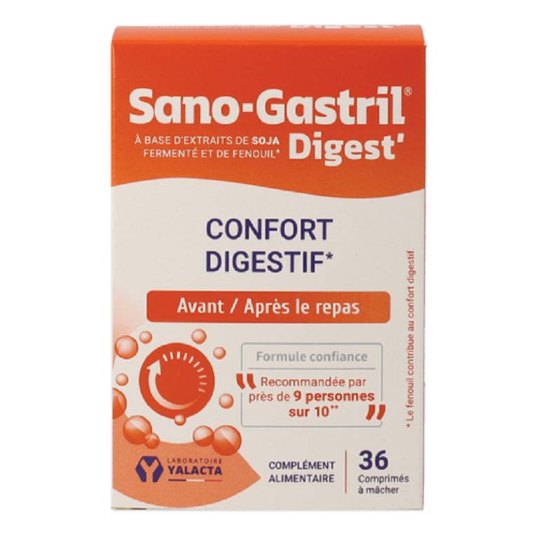 SANO GASTRIL DIGEST 36CPR