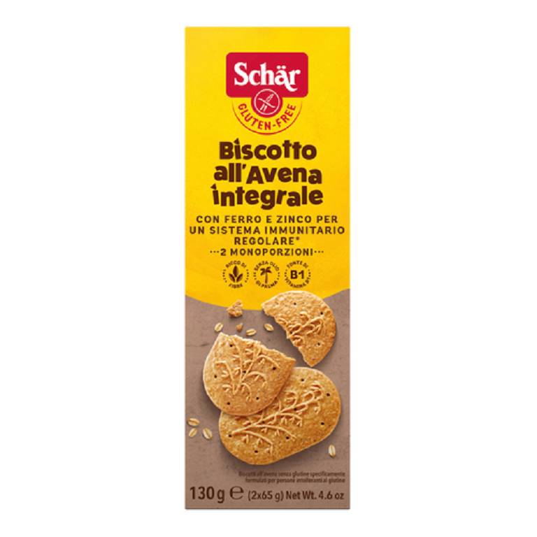 SCHAR BISCOTTI ALL'AVENA 130G