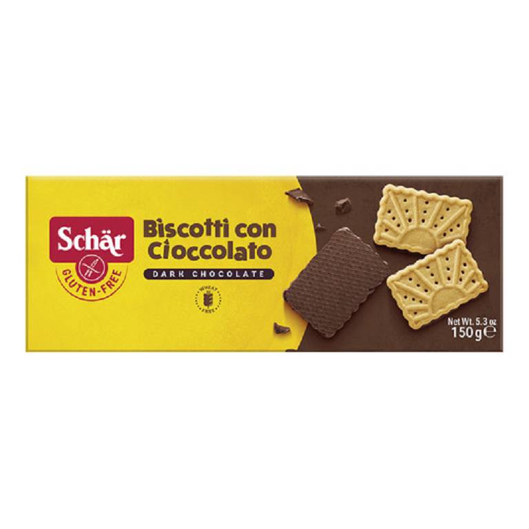 SCHAR BISCOTTI CIOCCOLATO 150G