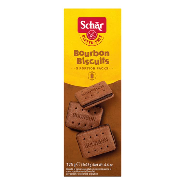 SCHAR BOURBON BISCUIT 125G