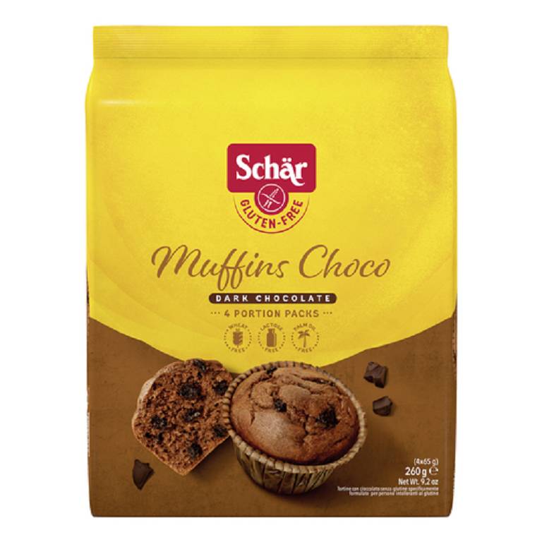 SCHAR MUFFINS CHOCO 260G