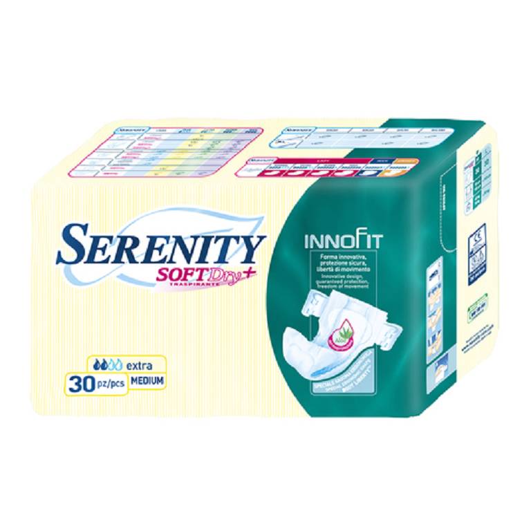 SERENITY PANN AD SOFTDRY L 30P