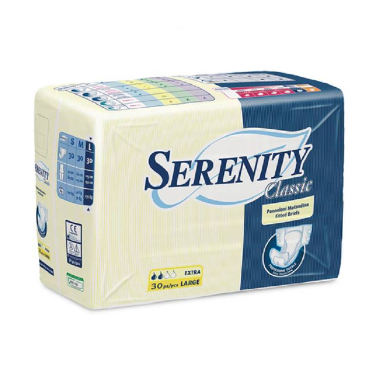 SERENITY PANNOLONE SD SU L 30P