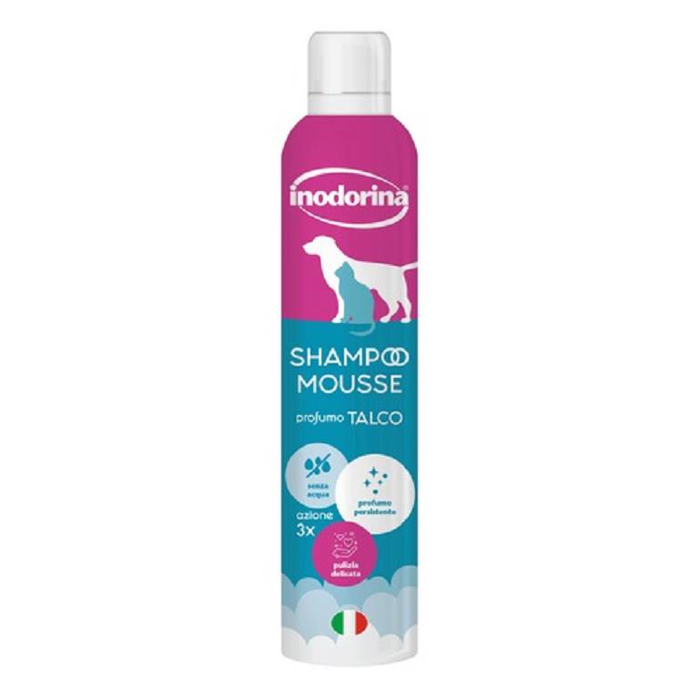 SHAMPOO MOUSSE TALCO INODORINA