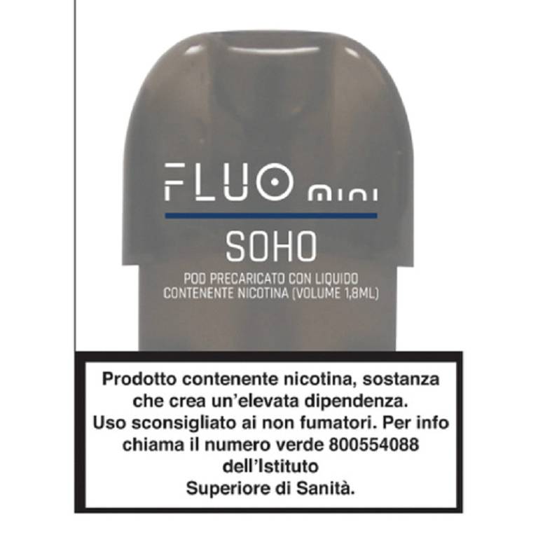 SOHO POD FLUO MINI C/NIC 9MG