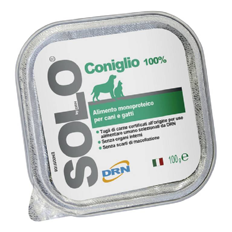 SOLO CONIGLIO CANI/GATTI 100G