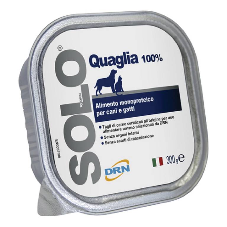 SOLO QUAGLIA CANI/GATTI 300G