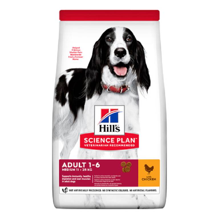 SP CANINE AD MD CKN 2,5KG