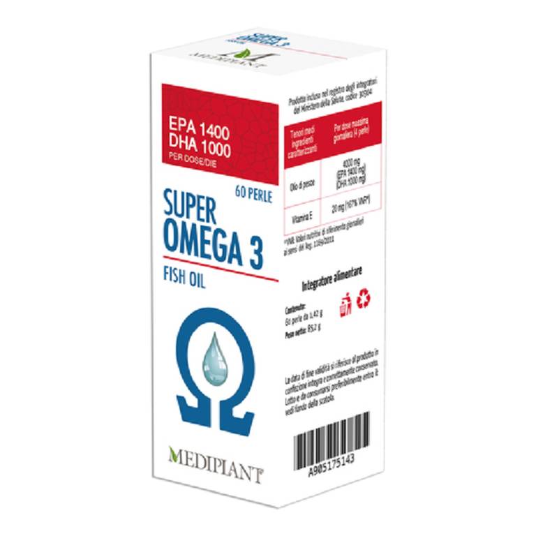 SUPER MEGA 3 FISH OIL 60PRL