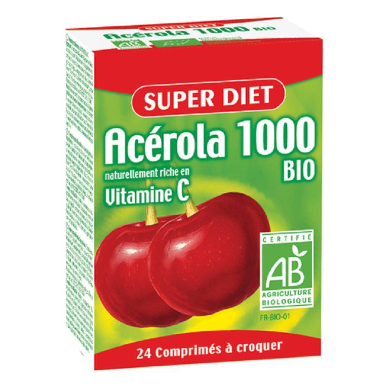 SUPERDIET ACEROLA 1000 C 24CPR