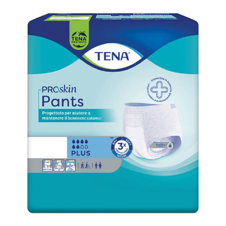 TENA PANTS PLUS XL 12PZ