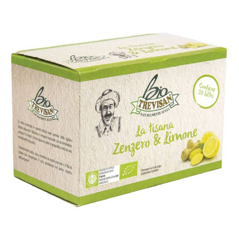 Infuso Biologico con Limone e Zenzero 20 Filtri - Farmacia Loreto