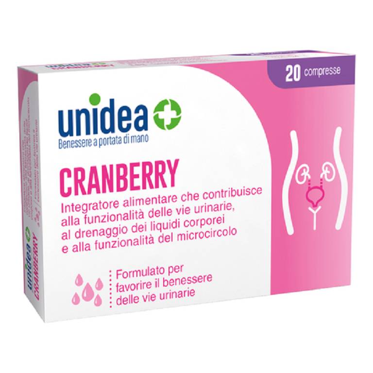 UNIDEA CRANBERRY DMANNOS 20CPR