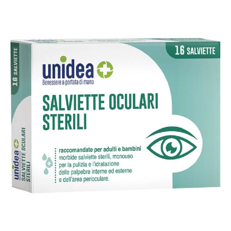 UNIDEA SALVIETTE OCULARI 16PZ