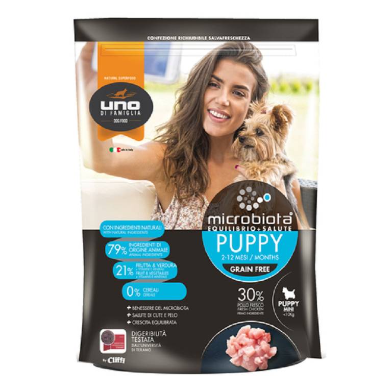 UNO DI F MICROB PUPPY MINI600G