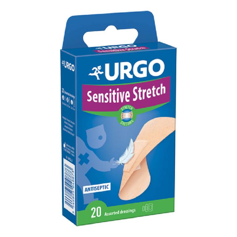 URGO SENSITIVE STR CER ASS 20P