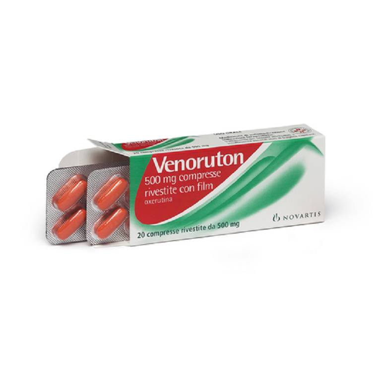 VENORUTON*20CPR EFF 500MG