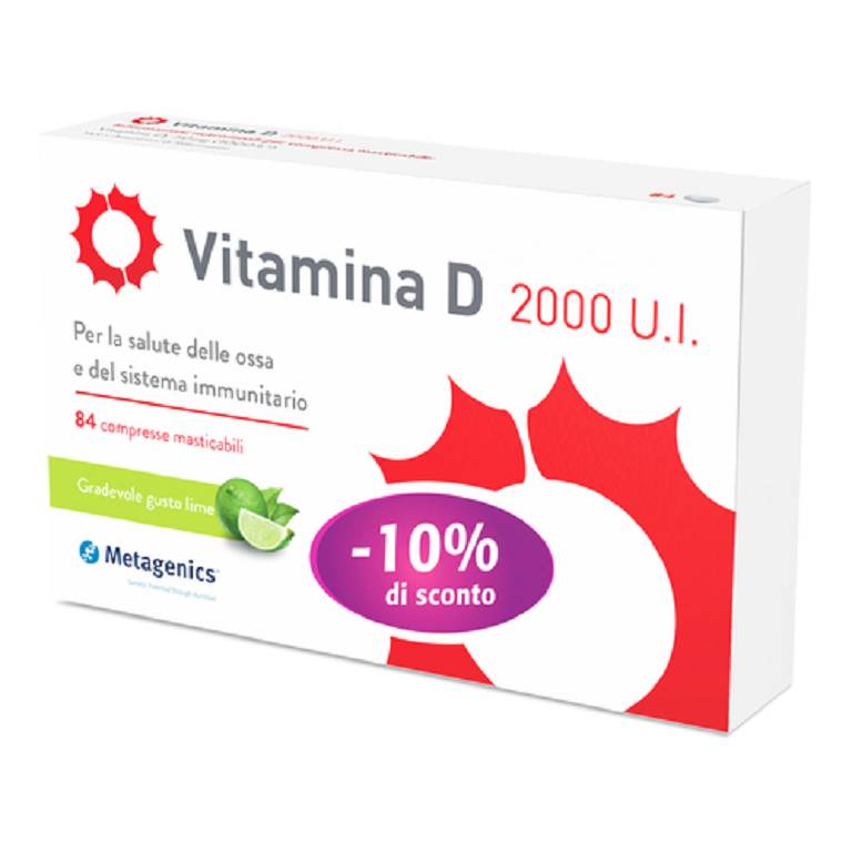 VITAMINA D2000UI 84CPR PRO-10%