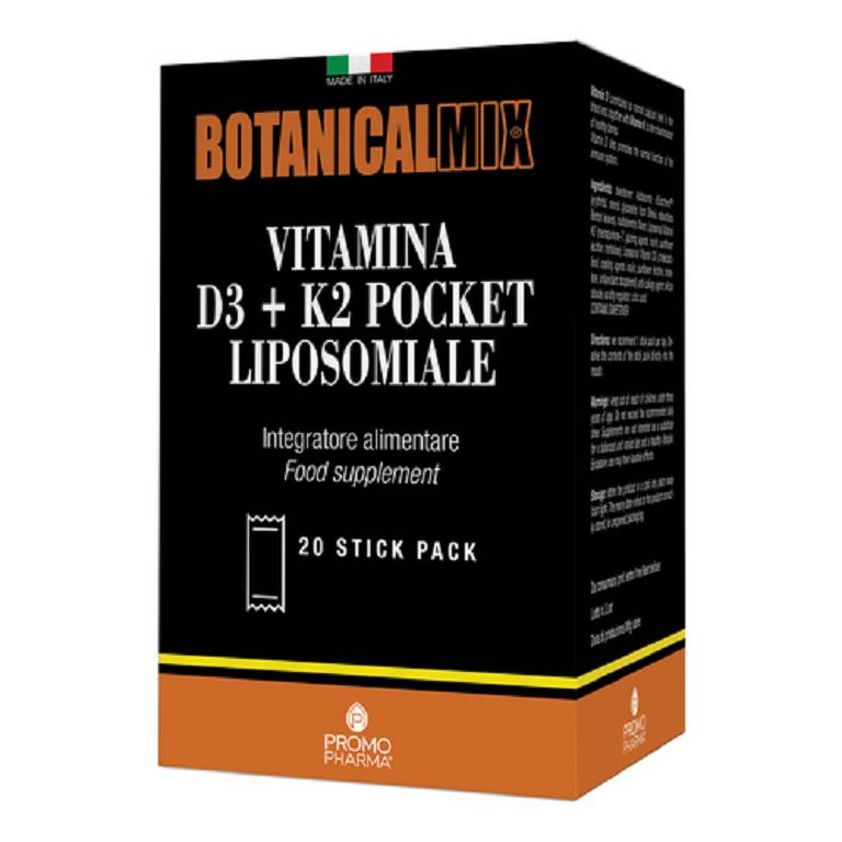 VITAMINA D3+K2 LIPO PK 20STICK