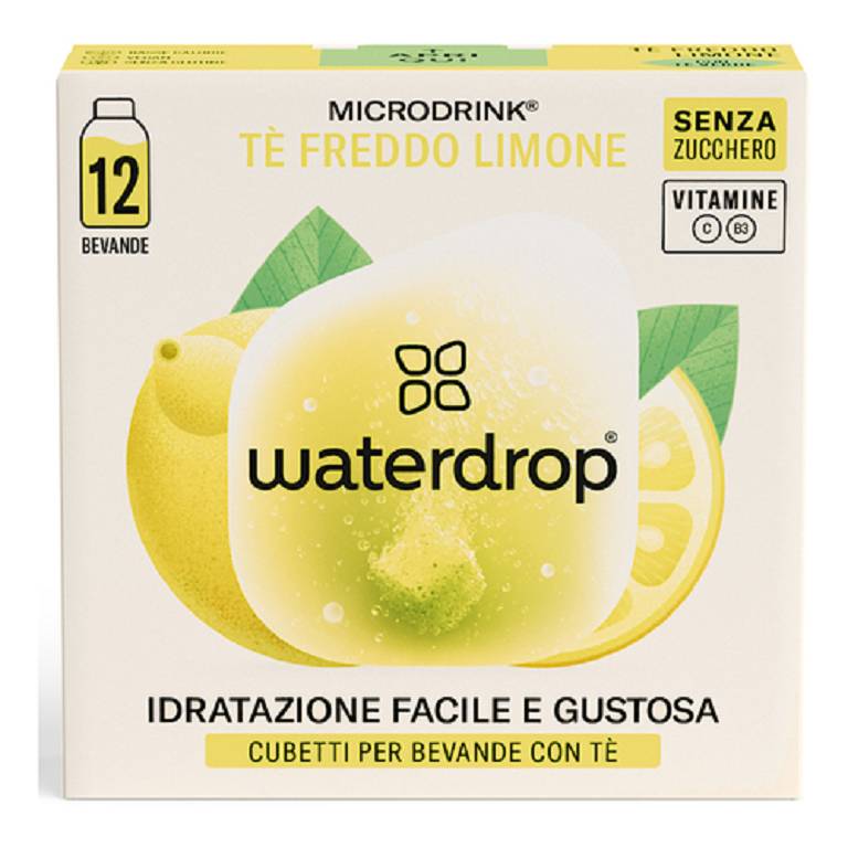 WATERDROP ICE TEA LIMONE 12CUB