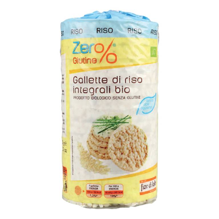 ZER% GLUTINE GALLETTE RISO SAL