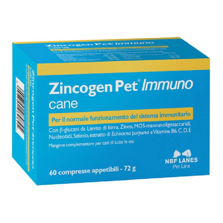 ZINCOGEN PET IMMUNO 60CPR