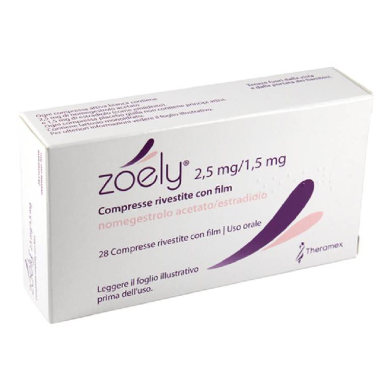 ZOELY*24CPR RIV 2,5+1,5MG+4CPR